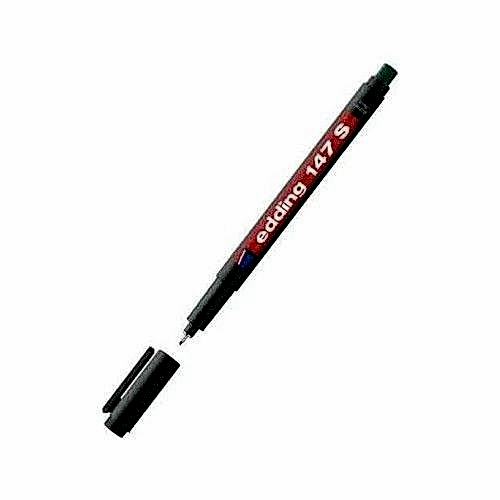 EDDİNG 147S SİYAH ASETAT KALEMİ