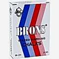 BRONS TEBEŞİR YUVARLAK YAĞLI BEYAZ BR-252