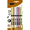BİC FOSFORLU KALEM 6 LI GRİP PASTEL RENKLER 964859